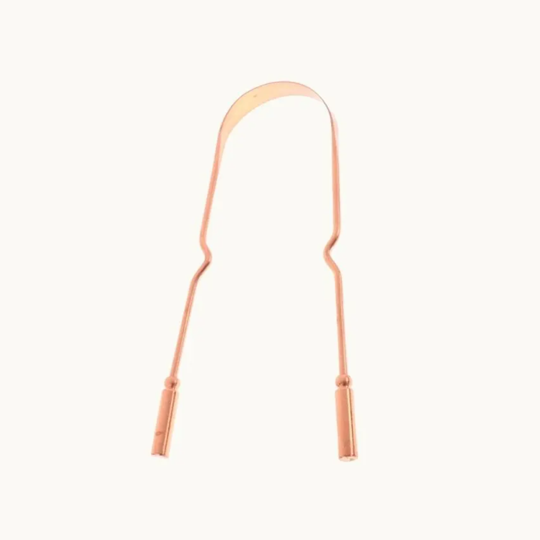 Pure Copper Tongue Scraper